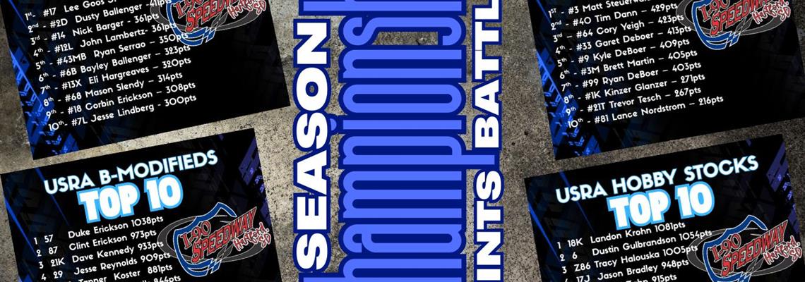 SEASON CHAMPIONSHIP THIS SATURDAY!