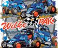 2007 Chili Bowl, T-Shirt Art Illustration.
Wilke powerhouse driver line up included. Jerry Coons Jr.(*2), Dave Darland (*2), Josh Wise (*1) & Kasey Kahne (*1). 
*6 USAC National Midget Championship between these 4 drivers.
