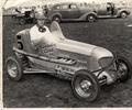 Circa 1939 Ray Richards in the Leader Card Special Midget
