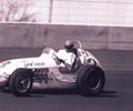 Parnelli Jones in the Leader Card Sprint car.
