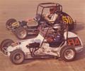 May 26th 1980. Slinger Super Speedway.
#84 Driver Mark Wilke, this midget was built by Harry Turner it was Harrys Tube design. This car is in the Wilke Collection. 