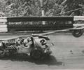 Dayton, OH. September 3, 1967
Driver Mike Mosley in the Leader Card Sprinter crashes hard in this 11 photo sequence. 9 of 12