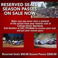 RESERVED SEATS AND SEASON PASS...
