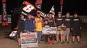 Aaron Reutzel Reigns Victorious in POWRi 410 BOSS at Lee County Speedway