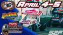 April 4-5: POWRi 410 Outlaw Sprints at US-36 Raceway & Lake Ozark Speedway