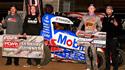 Cannon McIntosh Captures Checkers with POWRi Midgets at Creek County Speedway