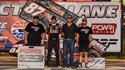 Aaron Reutzel Rides Away with POWRi 410 Outlaw Sprint Win at Texas Motor Speedway Dirt Track