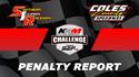 PENALTY REPORT: Southern Illinois Raceway & Coles County Speedway KKM Challenge Events