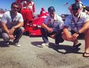 On the grid with the late Roger Rodas
