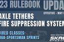 AXLE TETHER / FIRE SUPPRESSION SYSTEM REQUIREMENTS