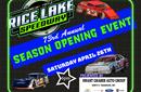 Rice Lake Speedway Will Try Again on April 26th