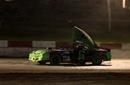 Devin Bell survives 75 laps of wild action in the...