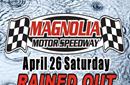 April 26 Race Rained Out/Canceled