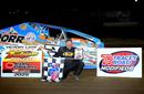 Lance Willix Parks in Fulton Speedway Modified Vic...