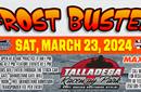 Talladega Raceway Park | Frost Buster March 2nd!