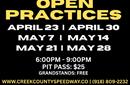 Open Practices Added Every Wednesday Night Through...