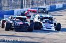 Latham Sweeps NASCAR Modified Double
