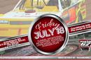 We are racing this FRIDAY, July 18th