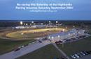 No racing this Saturday at the Highbanks
