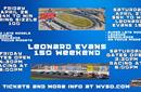 Leonard Evans 150 Weekend April 26-27