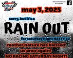 WE ARE SAD!  May 3rd Natty 30 Rain OUT!