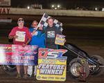 Sherrell wins USL thriller at Caney Valley Speedwa