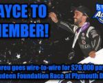 Rico Abreu goes wire-to-wire for $26,000 payday in