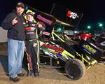 Jake Andreotti Scores First Super 600 Micro Sprint Car Win For a Mother’s Day Gift