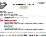 SEPTEMBER 13, 2025; Johnson HVAC night at the race