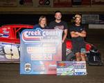 Shores, Davis, Scott, Bellinger, Foltz, Hancock, and Traster Score Wins on Saturday at Creek County Speedway!