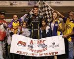 Colt Treharn and Caleb Stelzig Win Weekend Features with POWRi NMMRA at Aztec Speedway