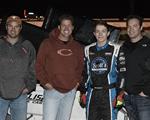 Jarrett Martin and Scotty Milan Win with Last Lap Passes in Power 600 Series – Precision Tile Action