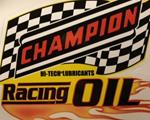 Champion Oil 2021 Elite Racer Program
