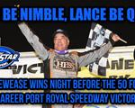 Lance Dewease wins Night Before the 50 for 121st c