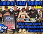 BRIAN BROWN SCORES $62,000 IN