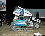 Elite Outlaw Sprint Series @ I-37 Speedway 2-27-25