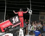 NASCAR Invader Briscoe Delivers in Wild SCoNE Show at NHMS