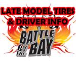 Battle By the Bay Late Model Tires and Driver Race