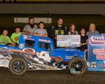 Shores, Davis, Scott, Bellinger, Foltz, Hancock, and Traster Score Wins on Saturday at Creek County Speedway!