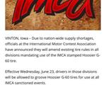 Modified and Street Stock Rule Update