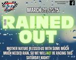 March 29th; Spring Green IS RAINED OUT!  No racing