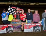 Flud Sweeps While Nunley and Smith Capture Sooner 600 Week Wins At Creek County Speedway