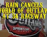 Rain Cancels World of Outlaws