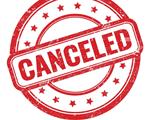 Races canceled for today (5/13/22)
