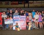 Shores, Davis, Scott, Bellinger, Foltz, Hancock, and Traster Score Wins on Saturday at Creek County Speedway!