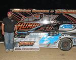 Dillard, Strong, Johnson, Garrison and Aiello find checkers Sunday at Humboldt Speedway