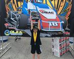 6 Year old Colt Johnson wins USAC National at Daytona International Speedway