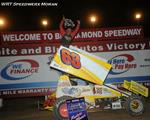 Weller Wins Wheel to Wheel Battle With Smith at Big Diamond