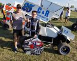 Garcia and Elkins wins the Day Time Scorcher at Gulf Coast Speedway