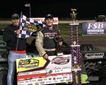 Droste checks out at Britt, collects career first Arnold Motor Supply Hawkeye Dirt Tour checkers